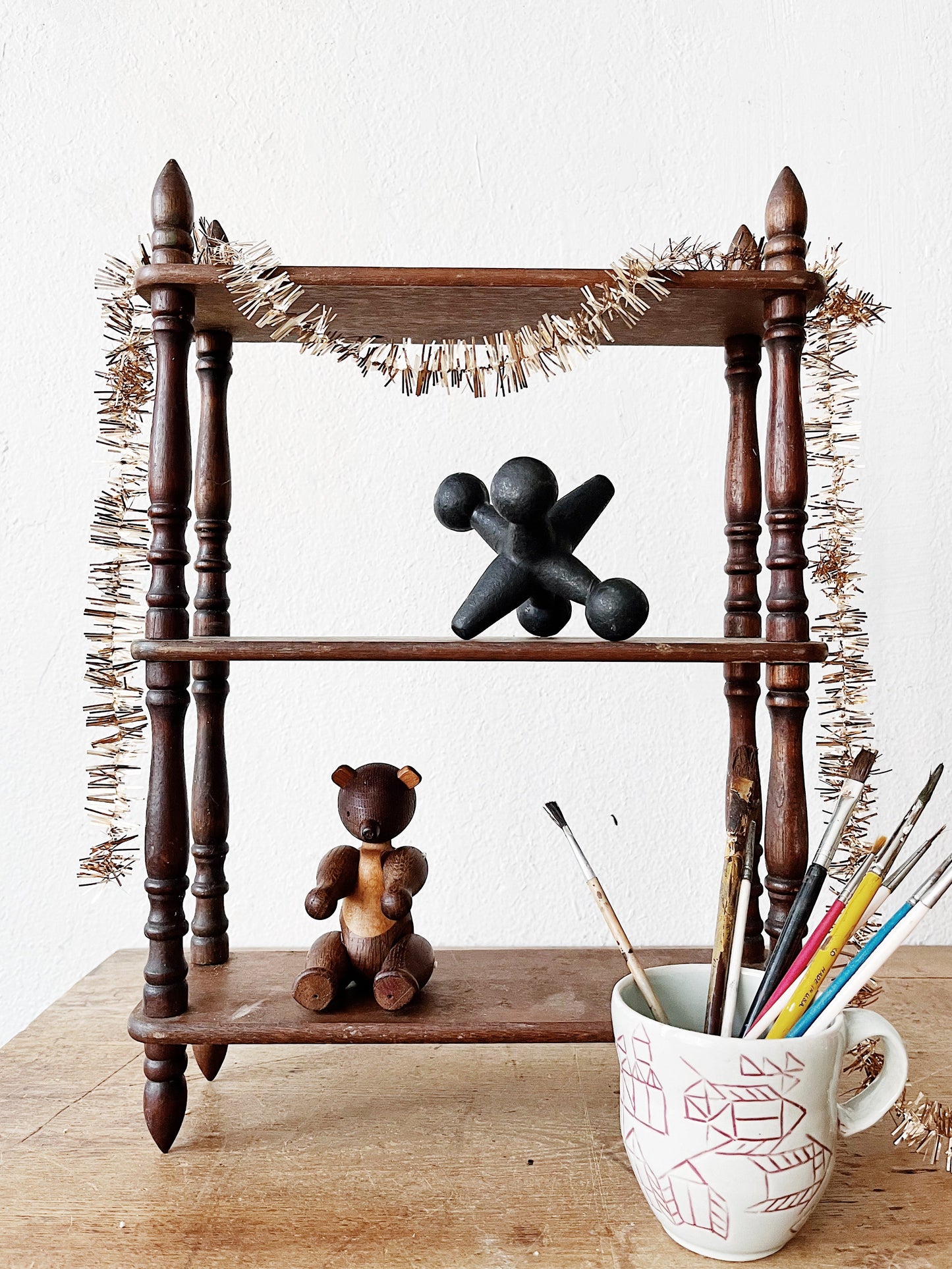 Petite Antique Shelf