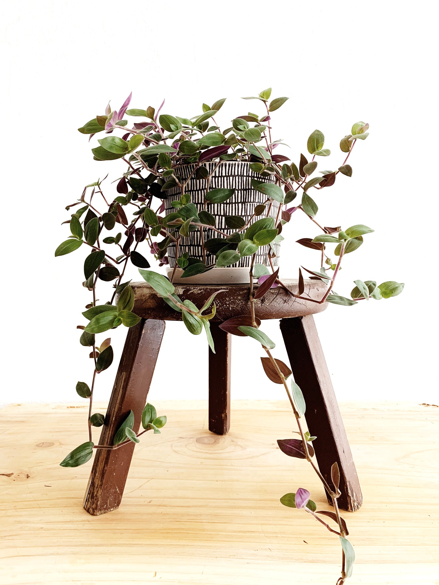 Vintage Wood Stool