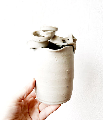 Handmade Ceramic Ikebana Vase