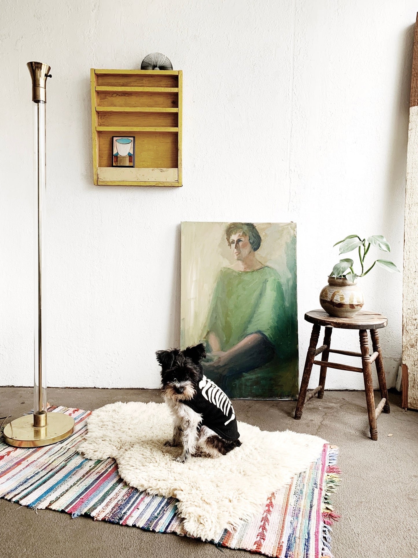 Vintage Sheepskin Rug