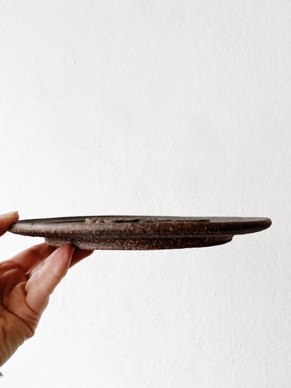 Large Ceramic Art Plate