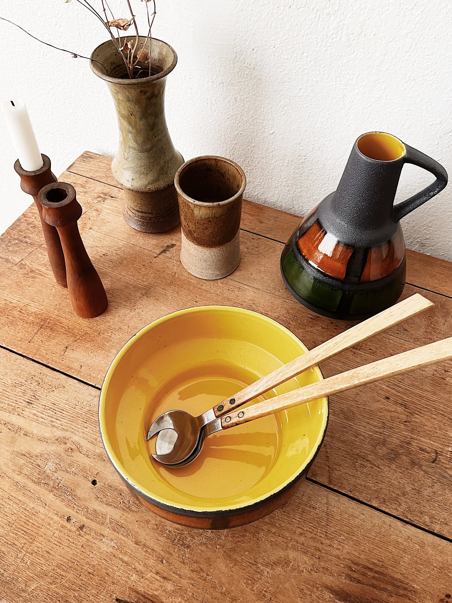 Mid Century West German Pottery Bowl