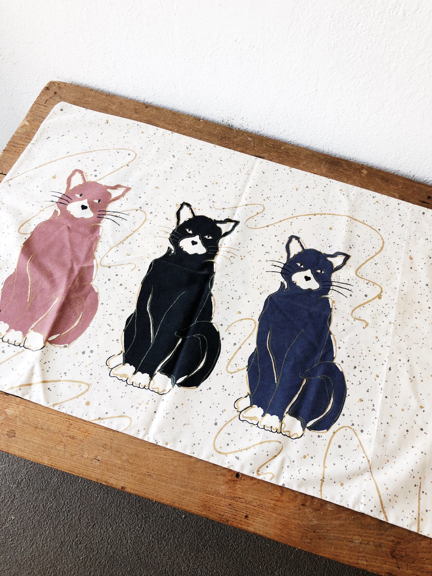 Vintage Cat Pillowcases
