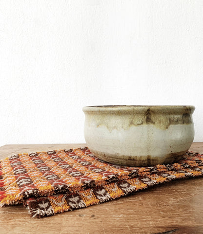 Large Vintage Pottery Bowl