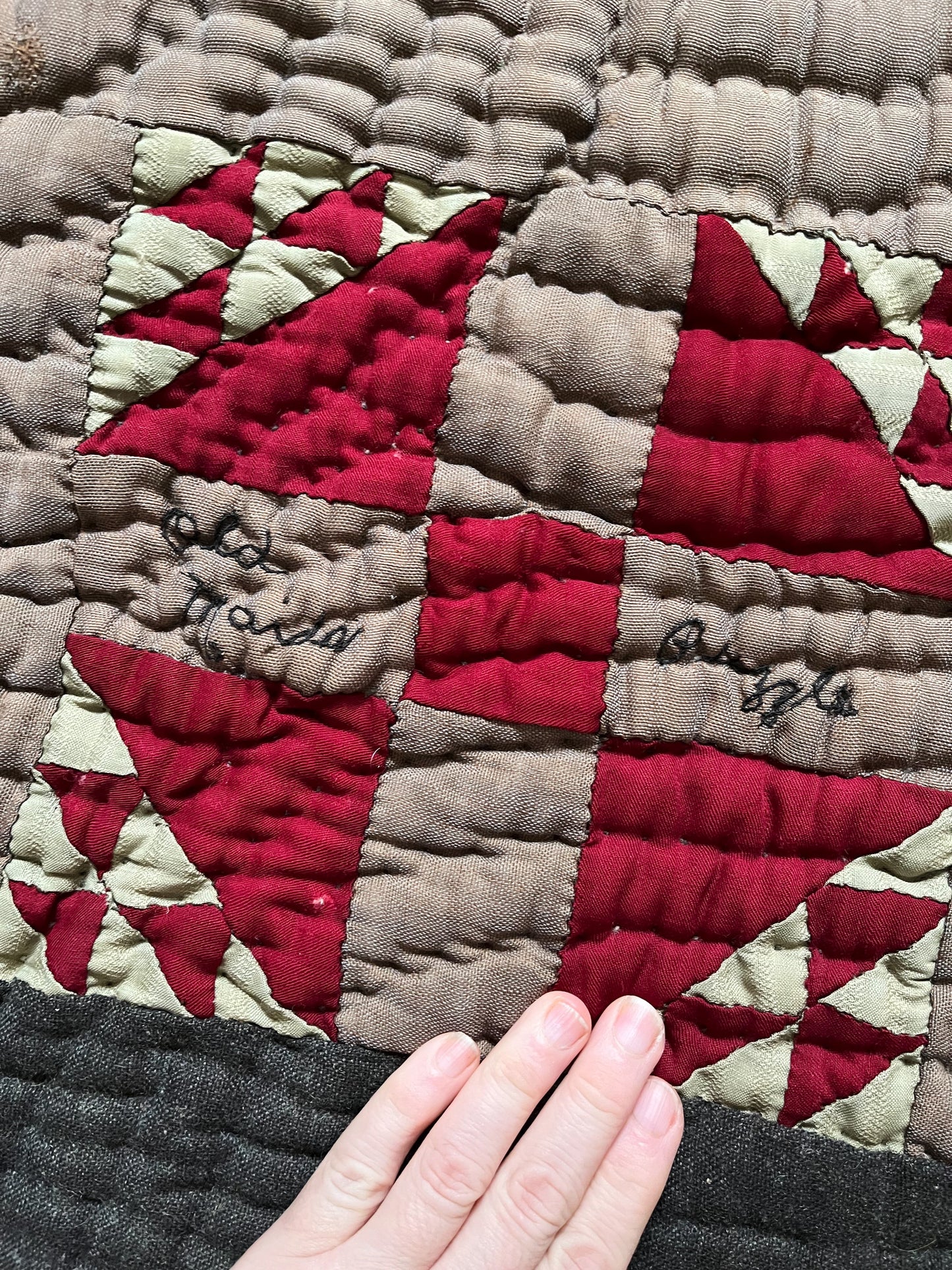 Vintage Wool Quilt