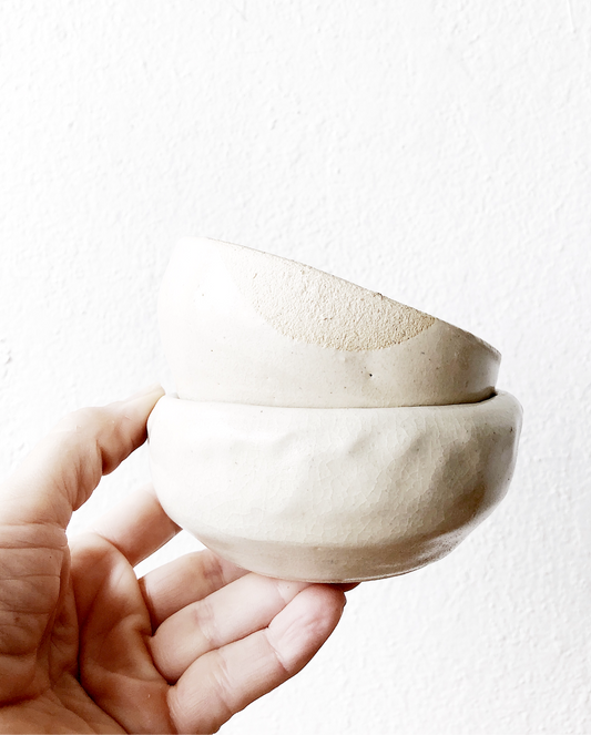 Pair of Hand Formed Dishes