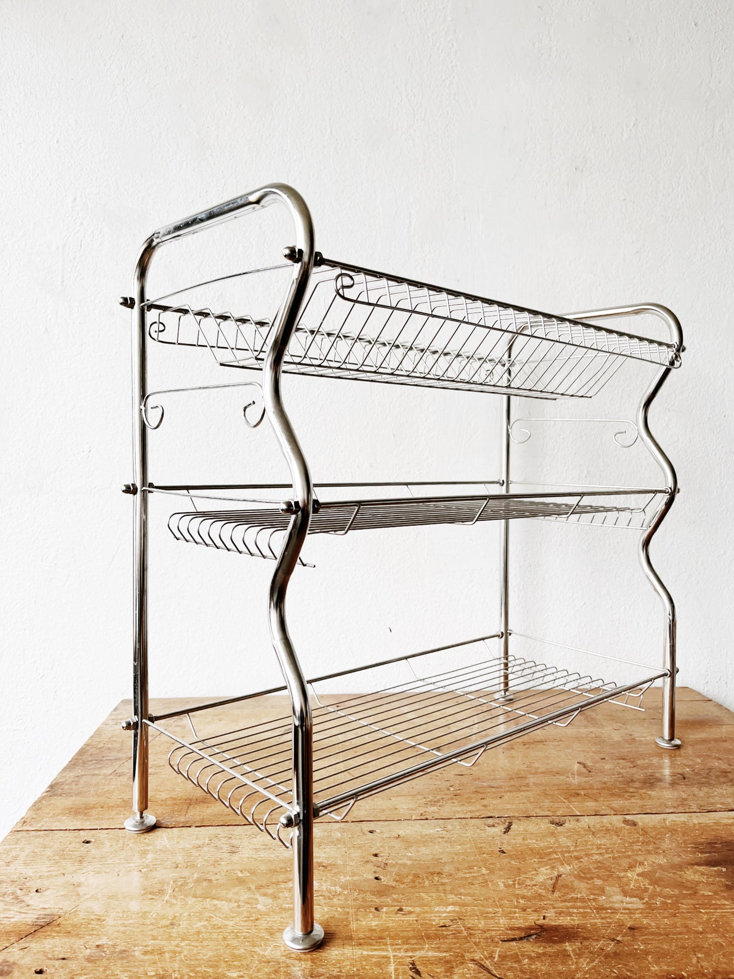 Vintage Industrial Kitchen Dish Rack