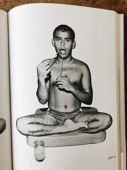 Vintage 1960s Illustrated Yoga Book