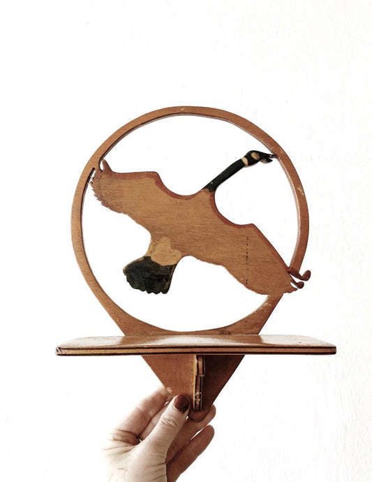 Vintage Wood Wall Shelf