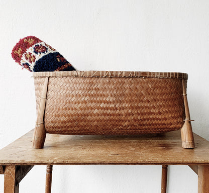 Large Footed Basket
