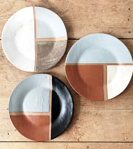 Modernist Studio Pottery Plates
