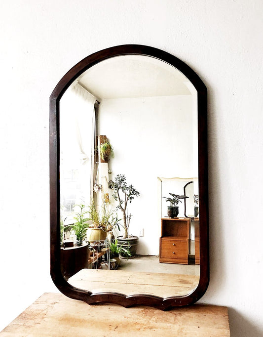 Antique Arched Mirror