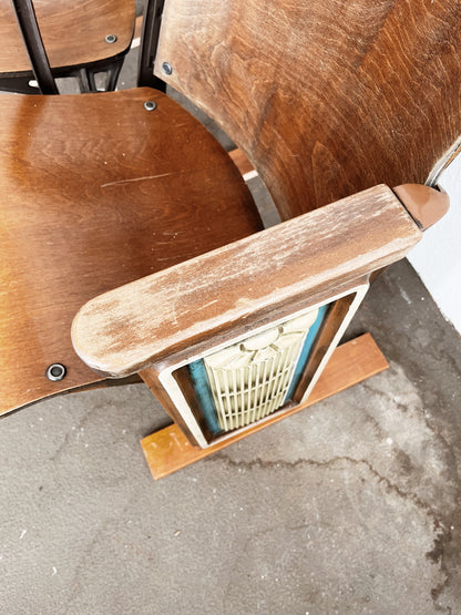 Antique Portland Theatre Seats
