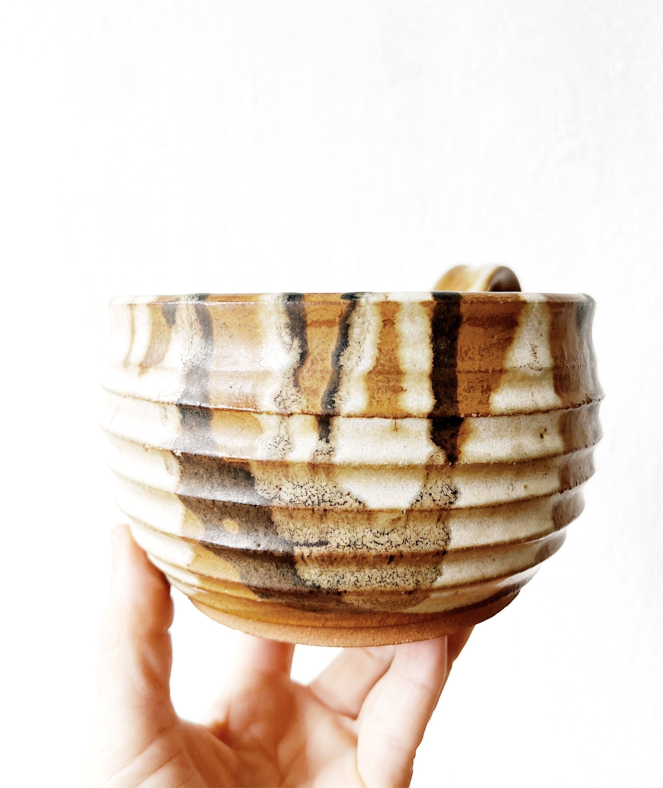 Vintage Ceramic Handled Bowl