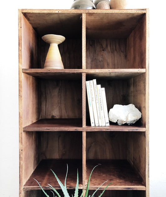 Handmade Ply Cubby Shelf