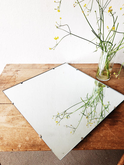 Simple Wood Frame Mirror