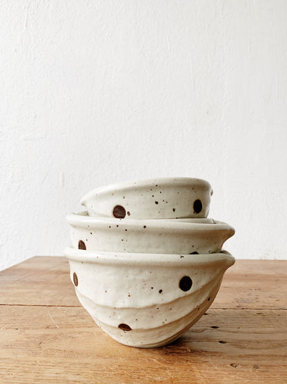 Handmade Food Safe Pottery Bowl Set of 4