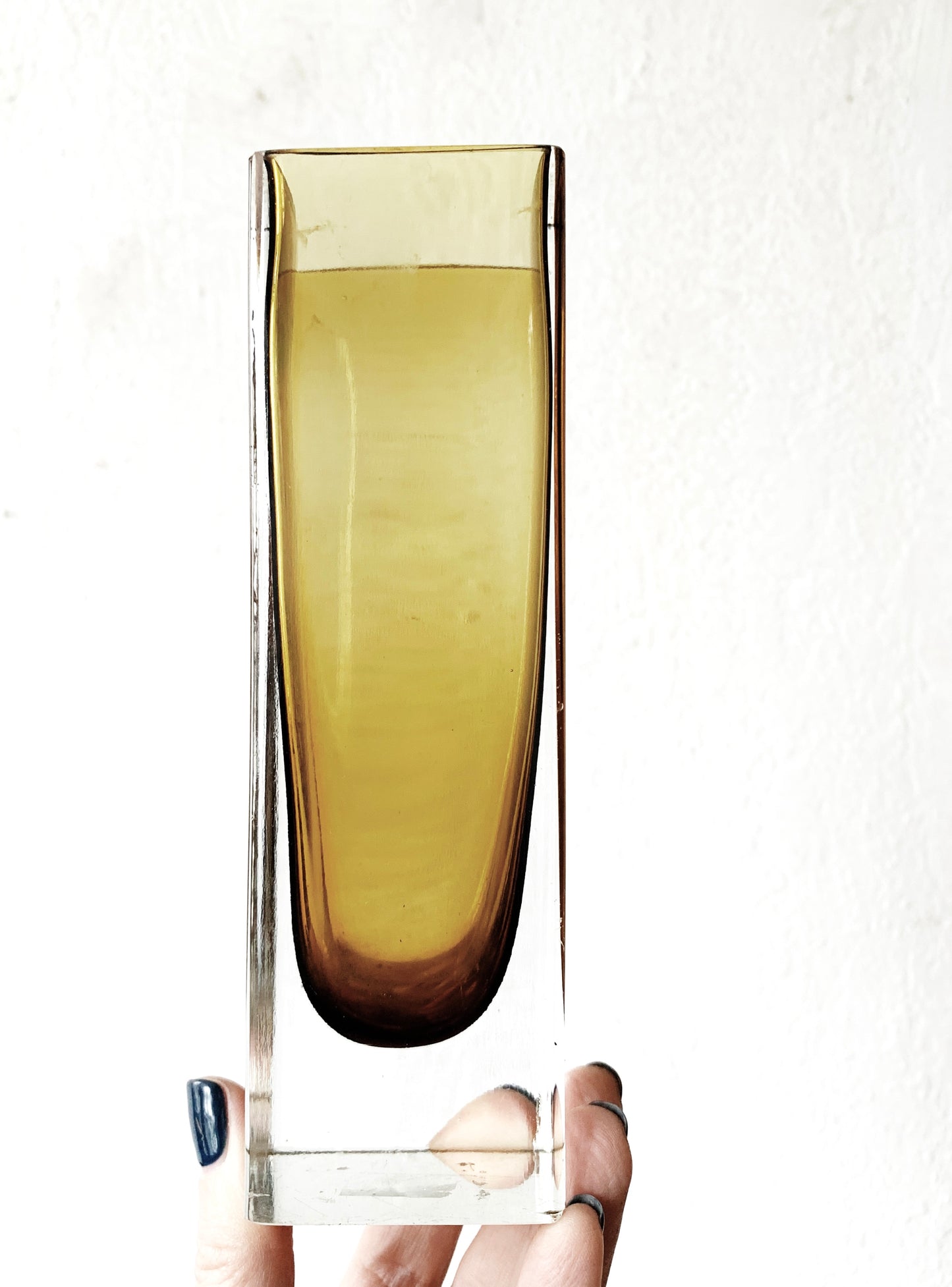 Mid Century Aseda Swedish Glass Vase