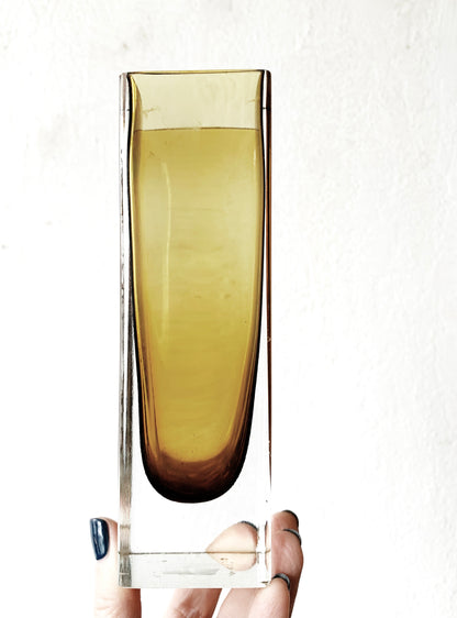 Mid Century Aseda Swedish Glass Vase