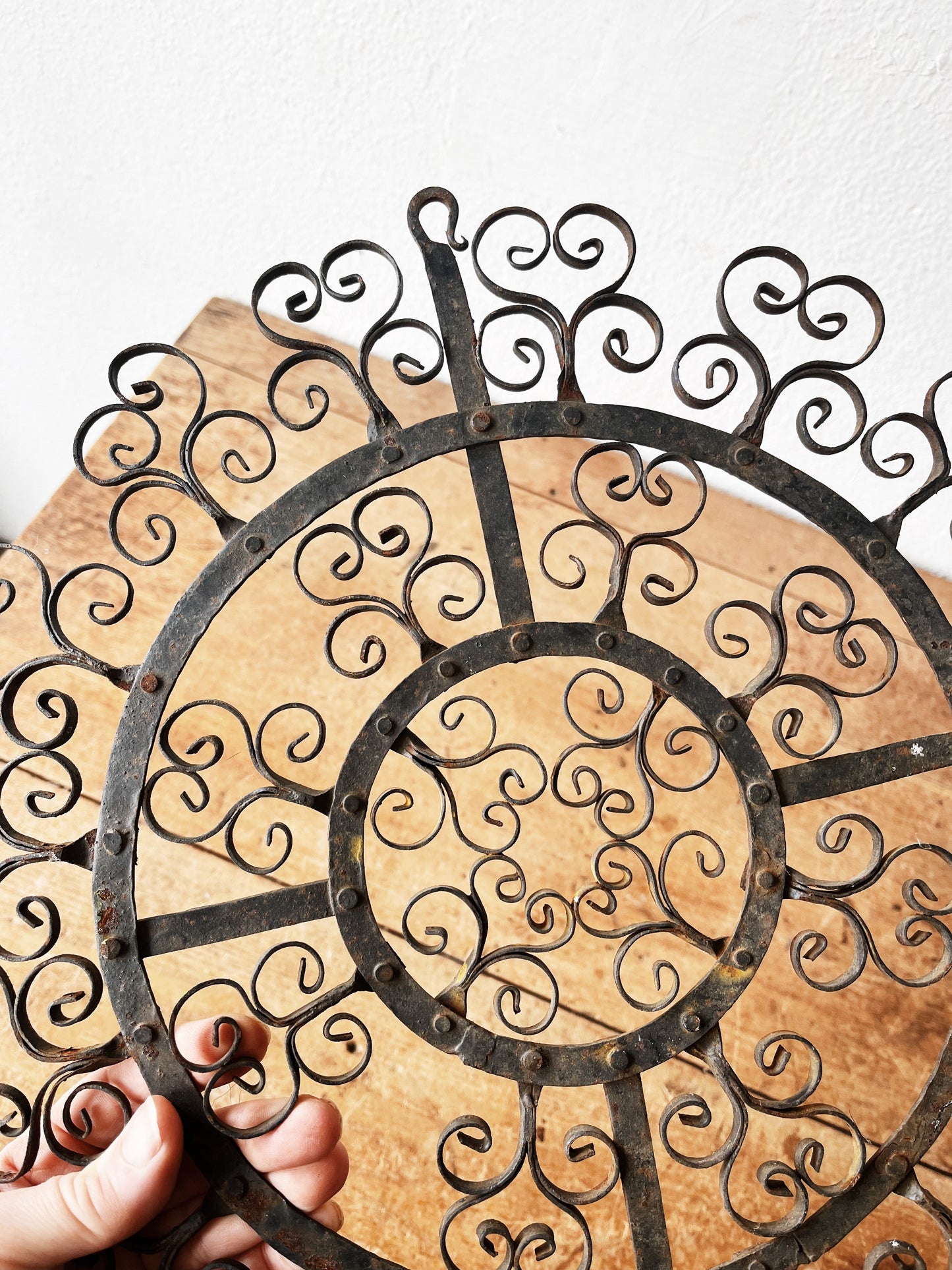 Vintage Mandala Candle Sconce