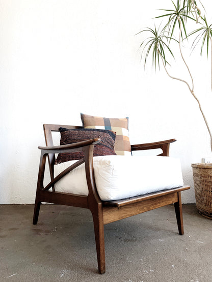 Mid Century Walnut Lounge Chair