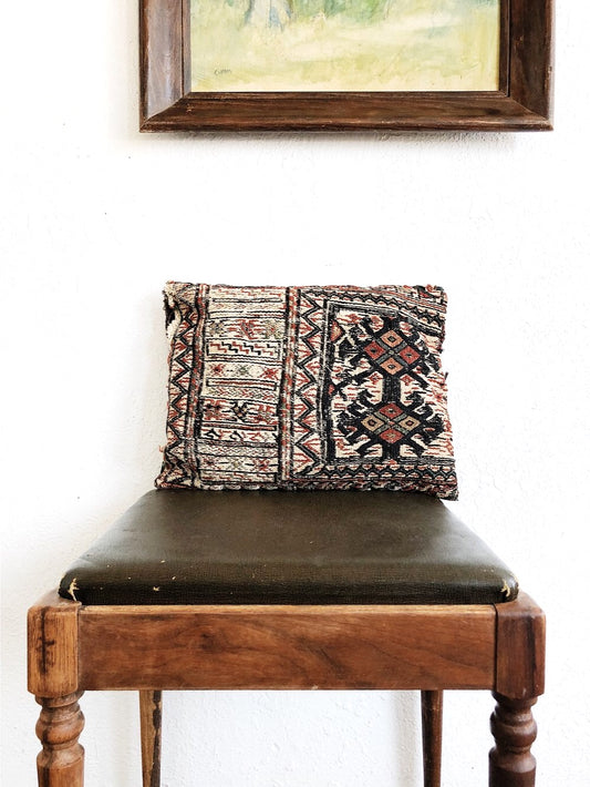 Vintage Reversible Kilim Pillow