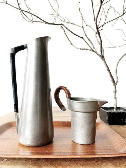 Royal Pewter from Holland and Osaka Suzuki Mid Century 2 Piece Set