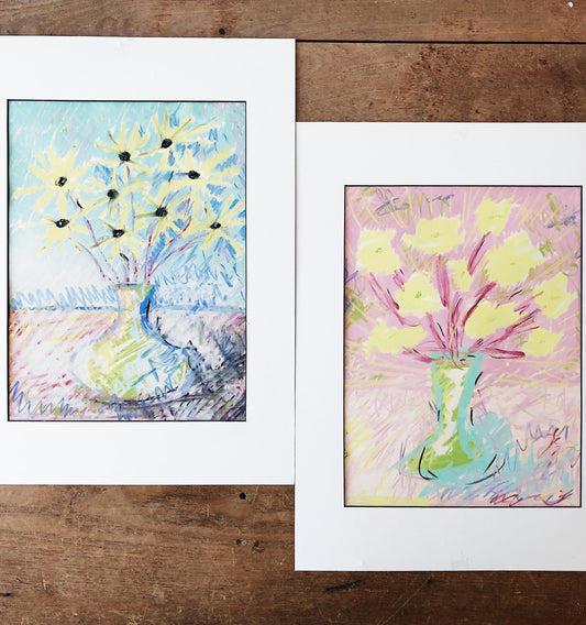 Cheery Original Pastel Still Life