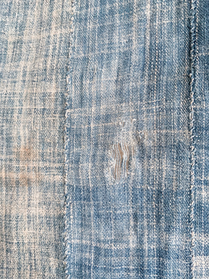 Vintage Indigo Mud Cloth