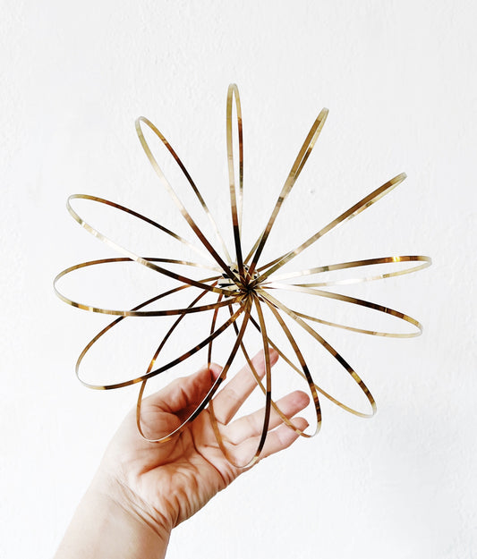 Brass Infinity Sculpture