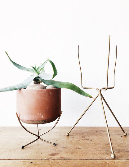 Vintage Mid Century Bullet Planter Stand