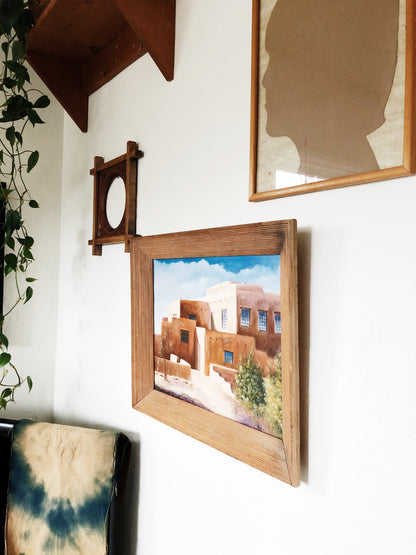 Vintage Framed Canvas Print