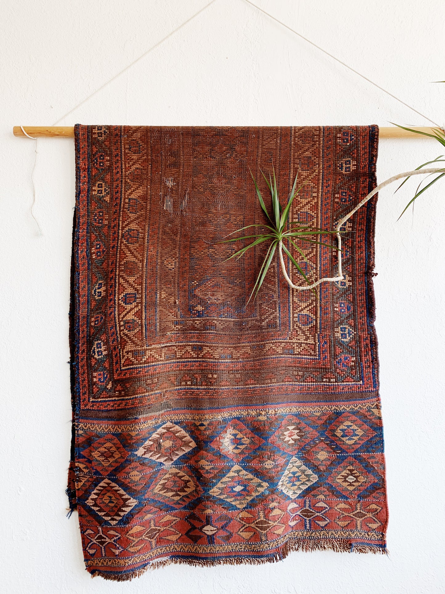Beautiful Vintage Wool Rug