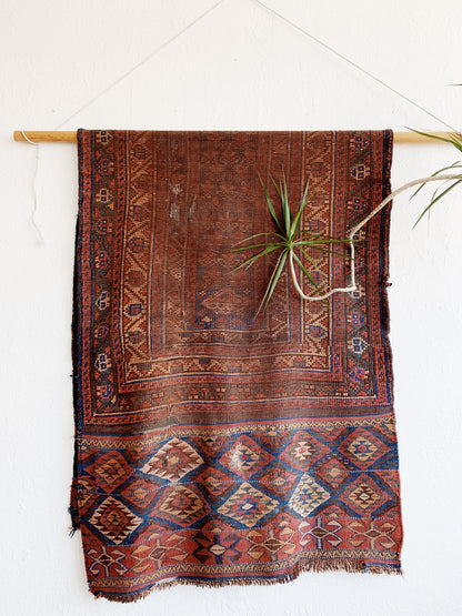 Beautiful Vintage Wool Rug