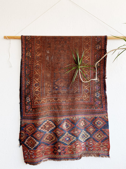 Beautiful Vintage Wool Rug