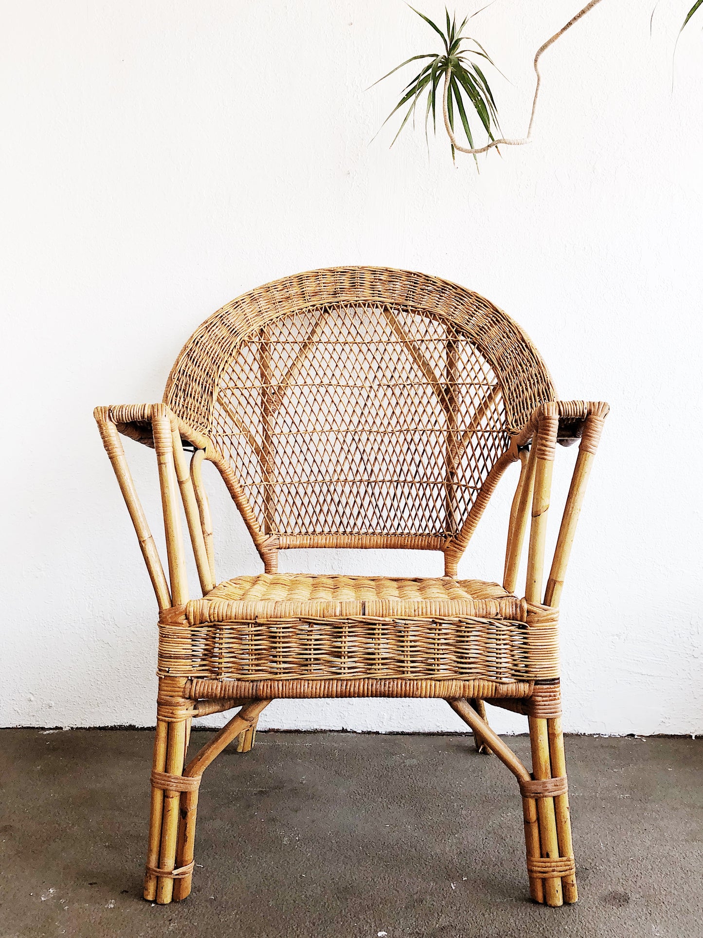 Vintage Wicker Chair