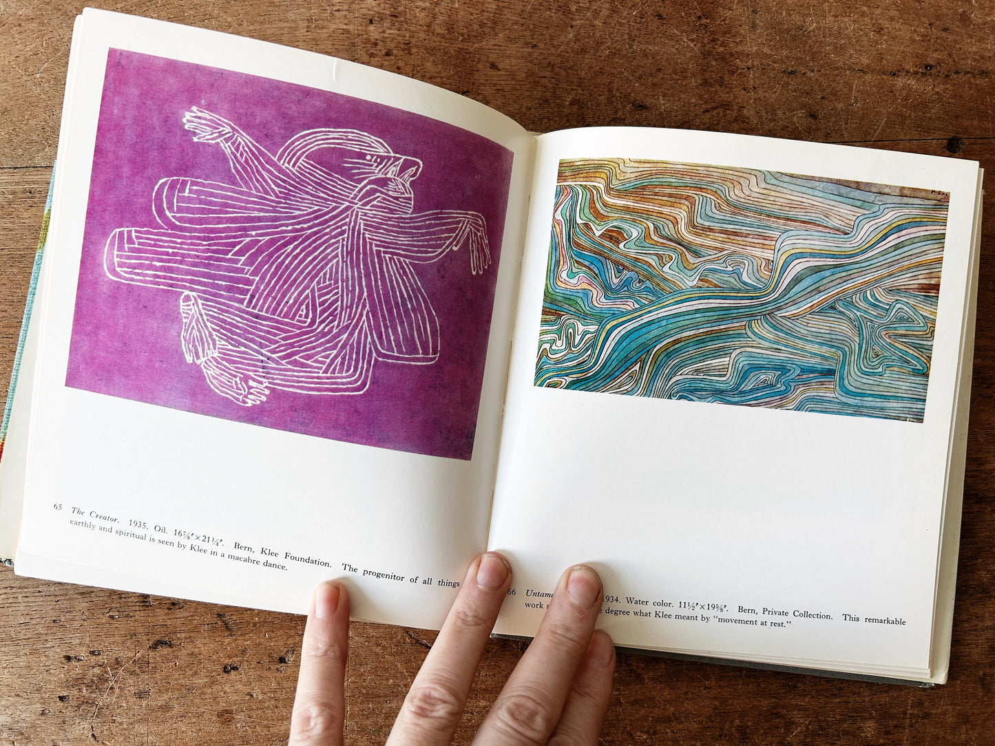 Vintage Paul Klee Hardcover c1967