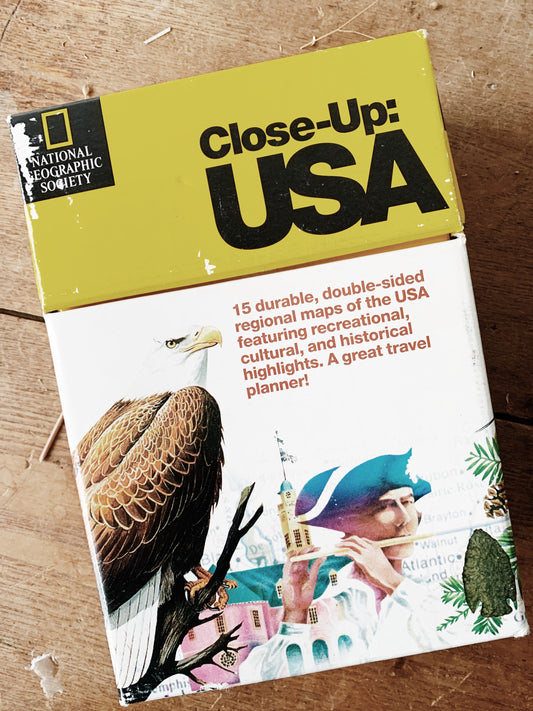 National Geographic Boxed Regional Maps