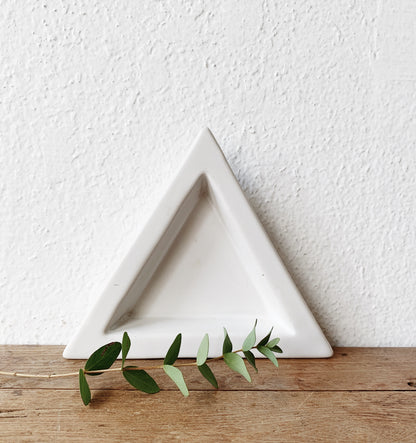 Ceramic Triangle Dish