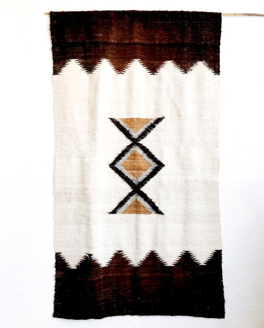 Vintage Peruvian Alpaca Rug