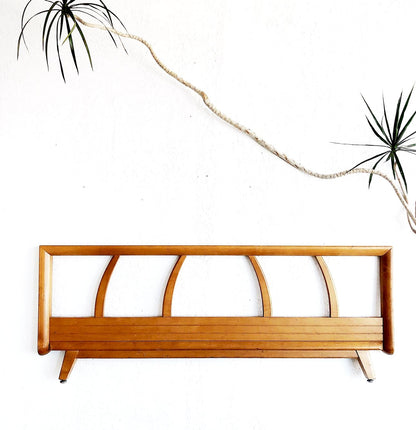 Mid Century Blonde Footboard