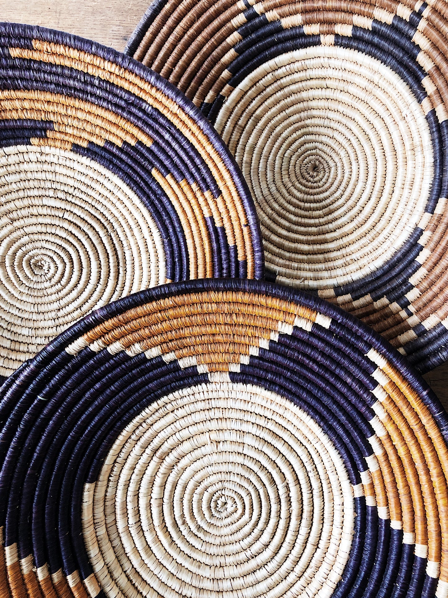 African Coiled Basket