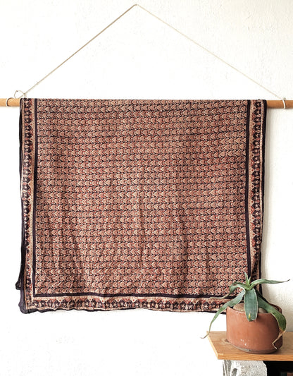 Vintage Cotton Tapestry Tablecloth