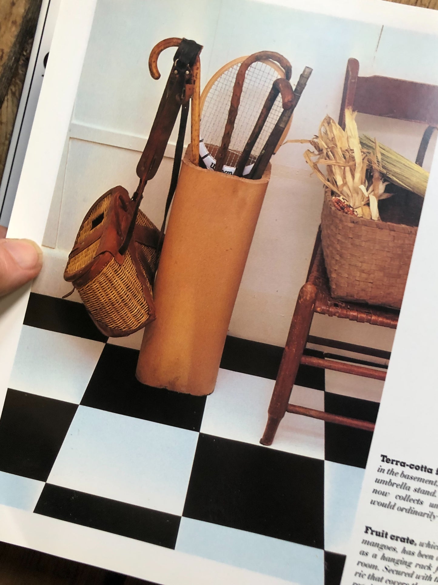 Vintage Found Objects Design Book