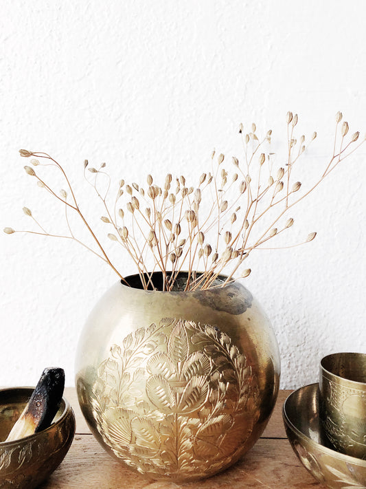 Vintage Etched Brass Collection