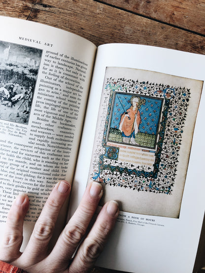 Vintage 1920s Art History Book