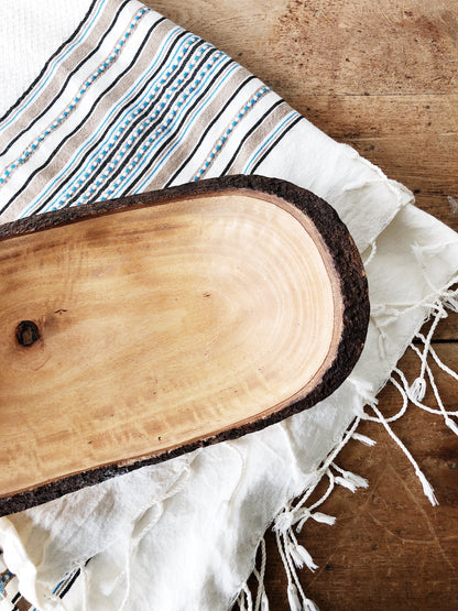 Hand Carved Live Edge Bowl