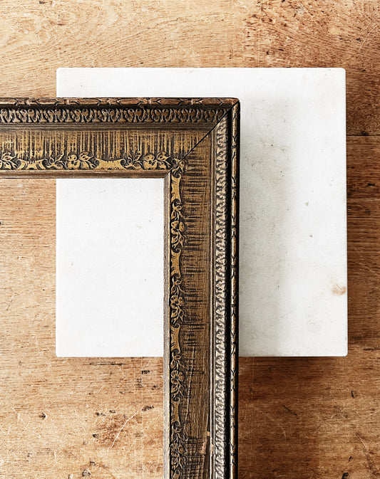 Antique Carved Wood Frame