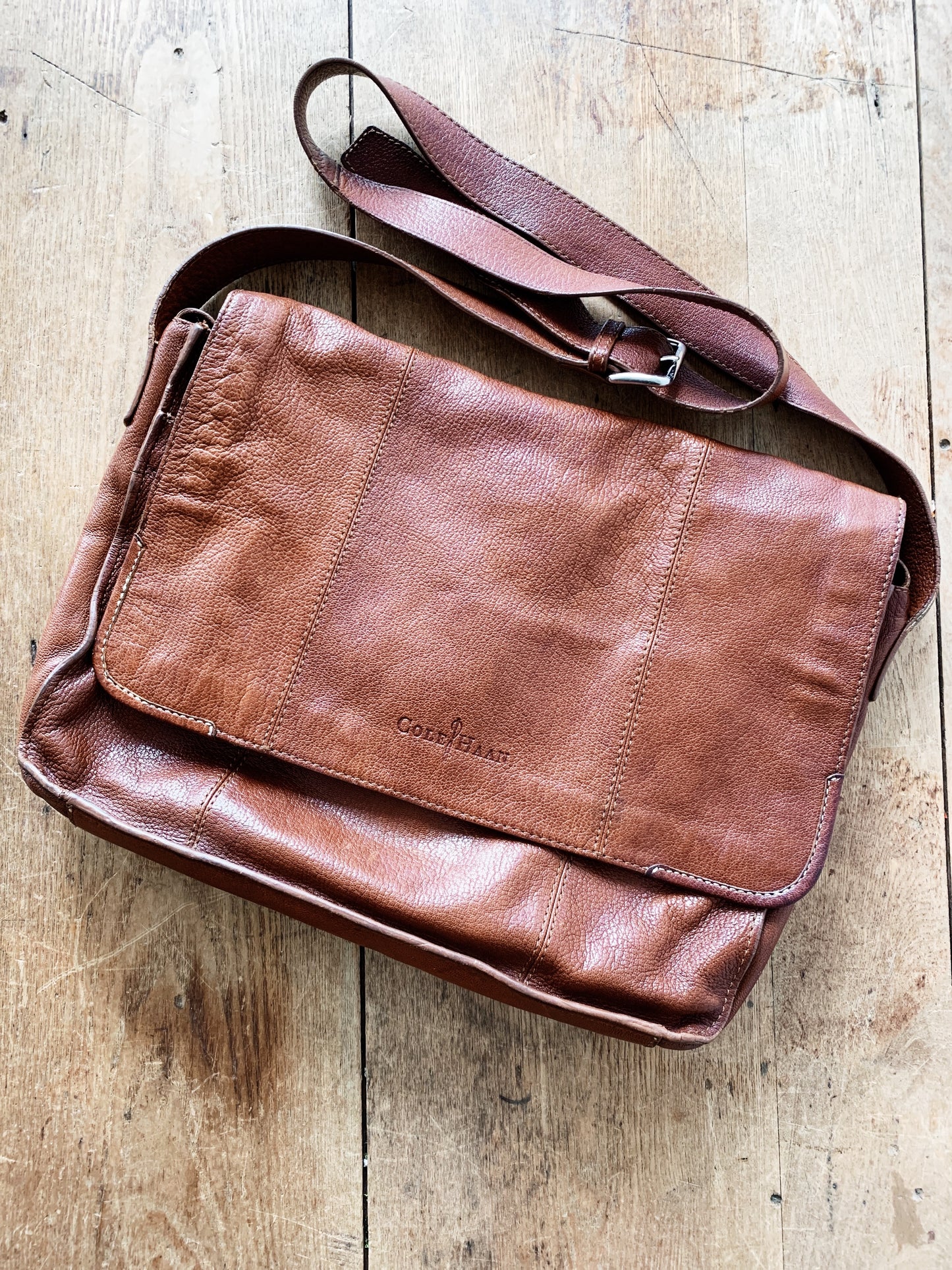 Vintage Cole Haan Leather Satchel