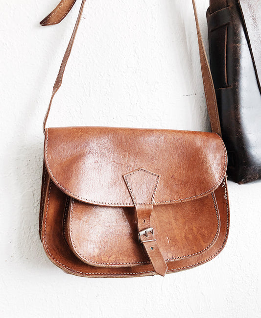 Vintage Leather Shoulder Bag
